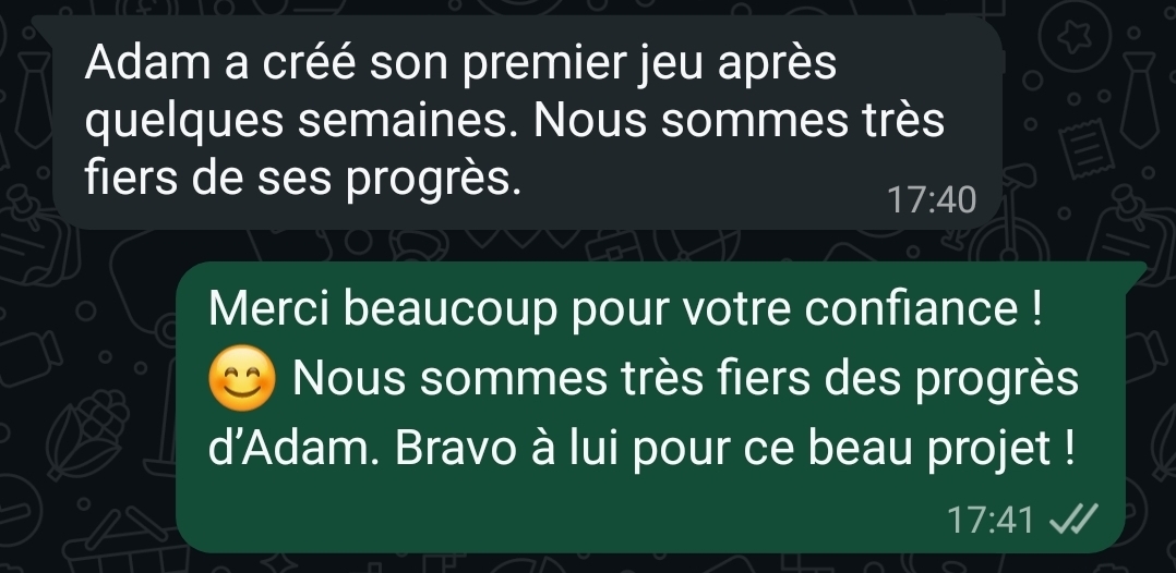 Témoignage d'un parent sur UCanTech Academy